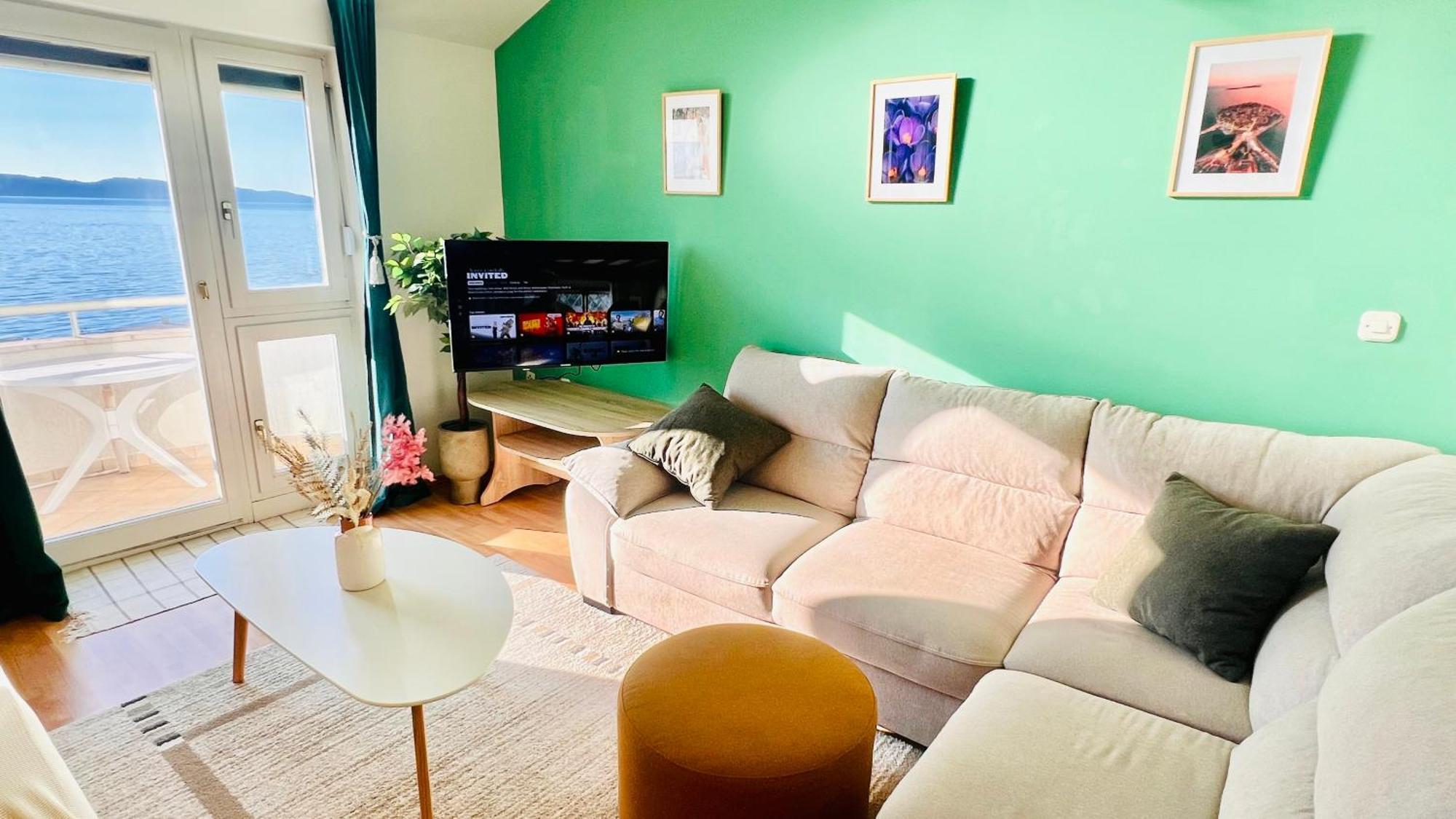 Luxury Beach Villa W Sea Sunset Views シベニク エクステリア 写真